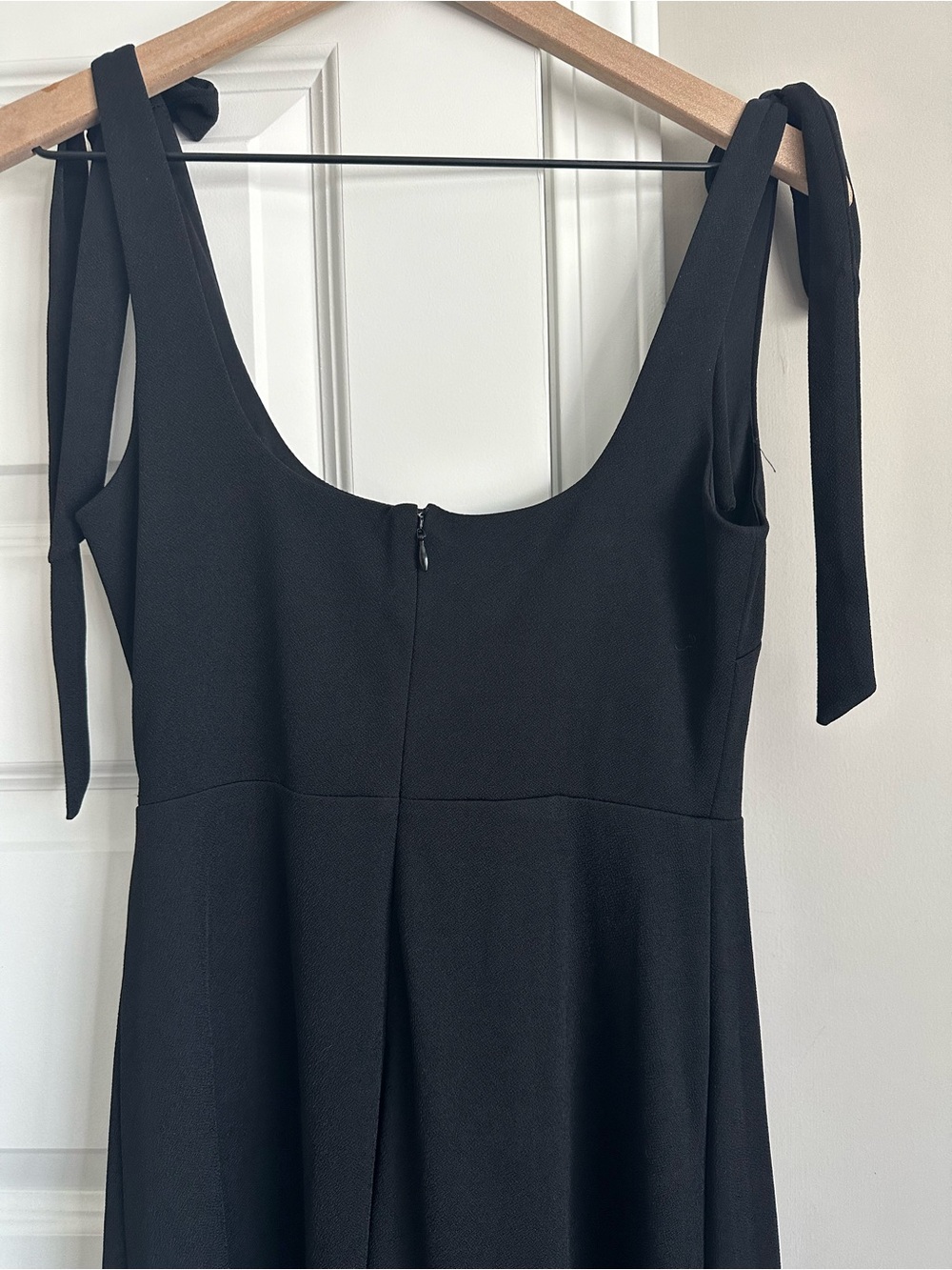 Birdie Grey Black Tie-Shoulder Maxi Dress S - Picture 5 of 16